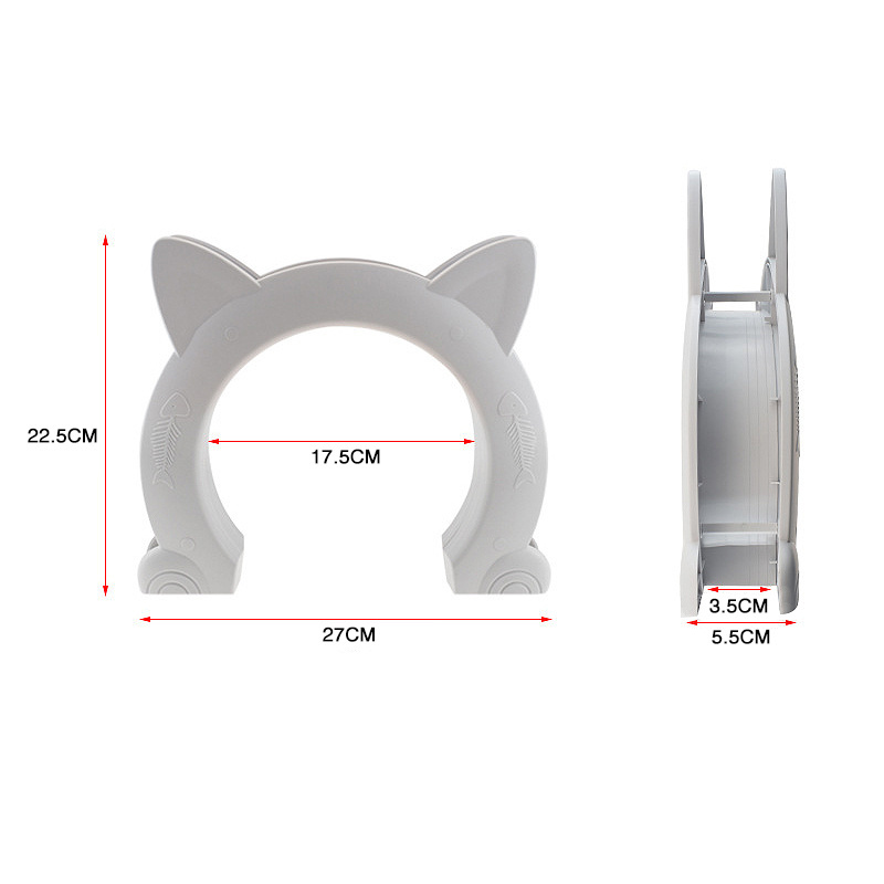 Manufacturer wholesale cute arch shape design cat door toy