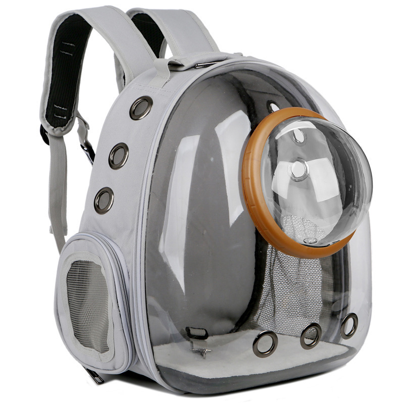 New Design Transparent Breathable Pet Backpack Outdoor Travel Pet Carrier Bag