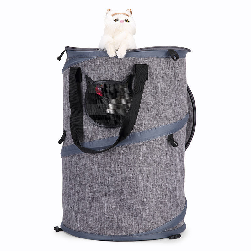 Wholesale Custom Logo New Design Foldable Cat House Outdoor Travel Comfortable Cat Bed