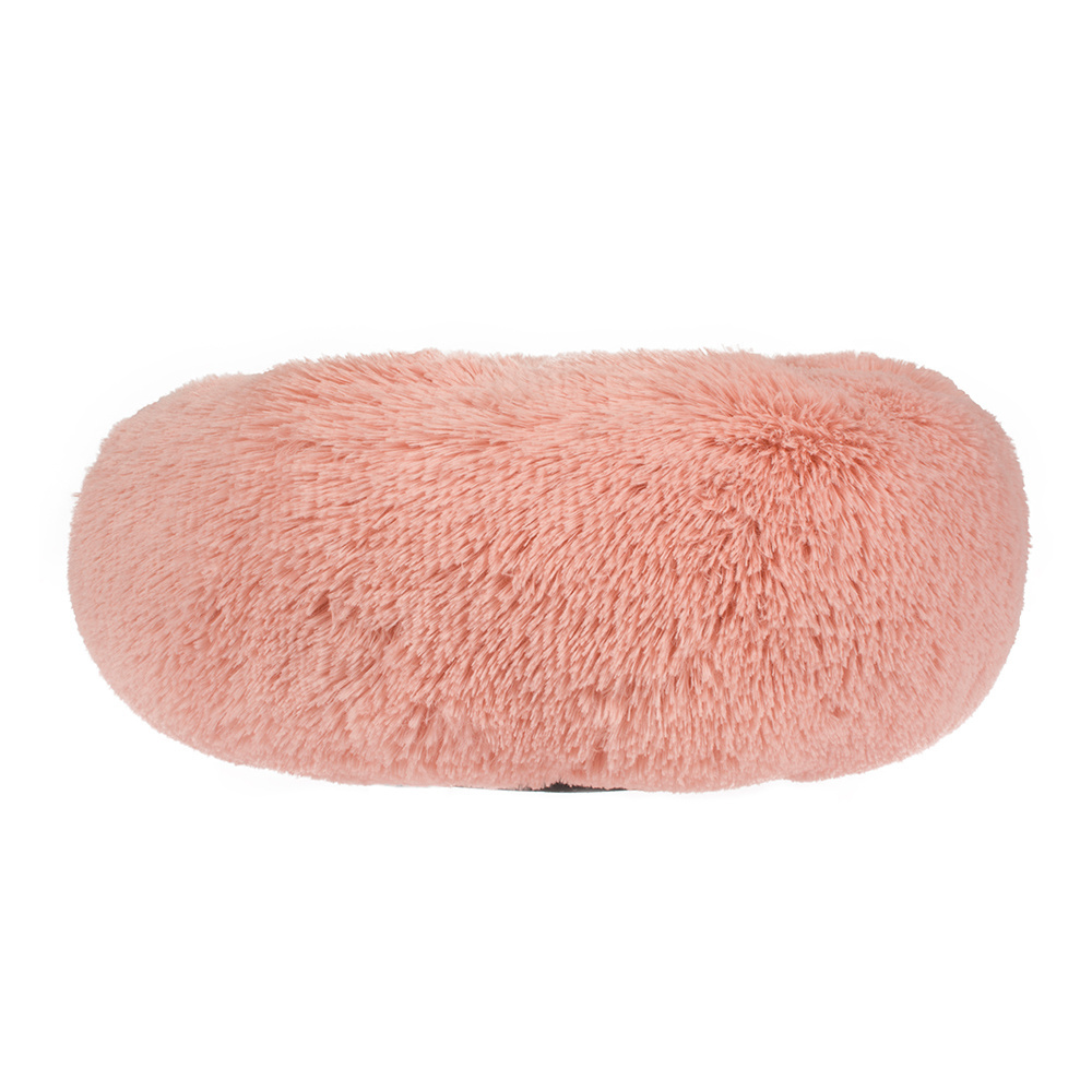 Wholesale Custom Luxury Shag Faux Fur Donut Cuddler Pet Dog Bed