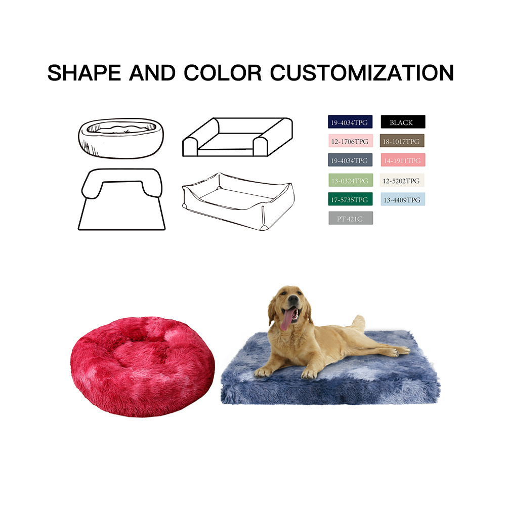 Factory Manufacturing Dog Bed For Large Dogs - Memory Foam Dog Beds, 2-Layer Thick Pet Bed With Removable