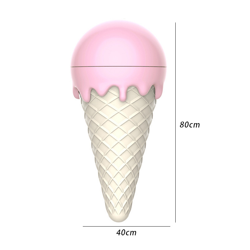 Manufacturer wholesale rotation stick on the wall ice cream design cat catnip toys