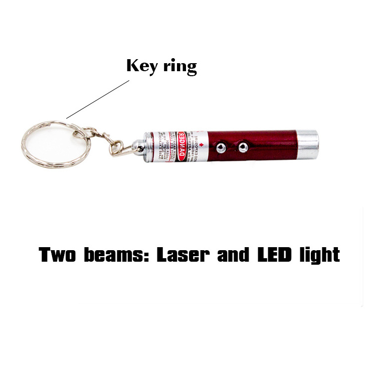 wholesale manufacturer battery operated electric interactive LED light pointer cat laser toy