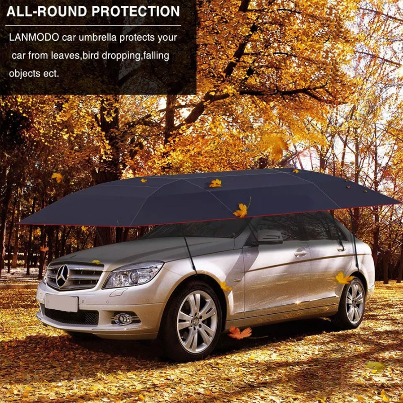 car sun cover fully automatic remote control outdoor car vehicle tent umbrella car sunshade cover