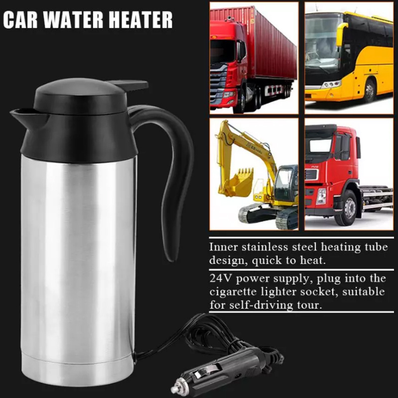 electric kettle car hot sale electric heated travel coffee cup heating smart cup 12v kettle for car car kettle 1 pcs