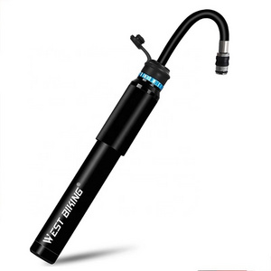 Bicycle Mini Air Pump Portable Bicycle Pump Valve Tire Inflator Mountain Road Bike Tire Bike Pump