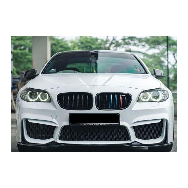 Upgrade M4 body kit bodykit for BMW F10 accessories 5 series F18 2011-2016 F10 body kit front lip bumper grille set