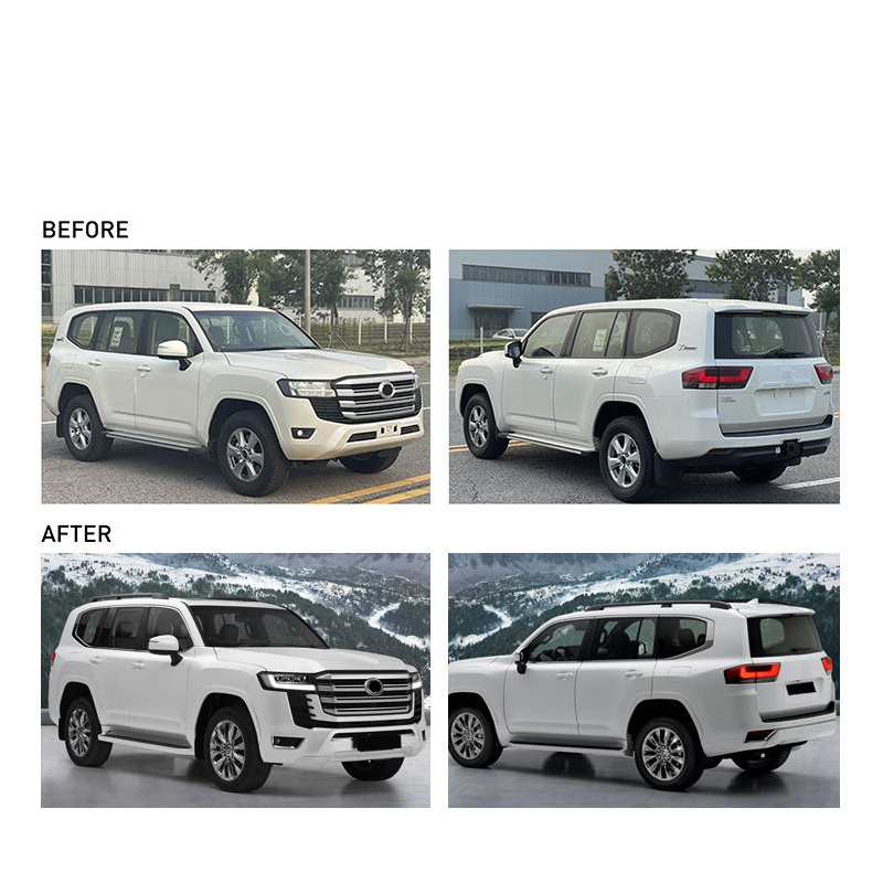 Car Ppearance Accessories Car Body Kit For Toyota Land Cruiser 200 2008-2015 To 2022 LC300