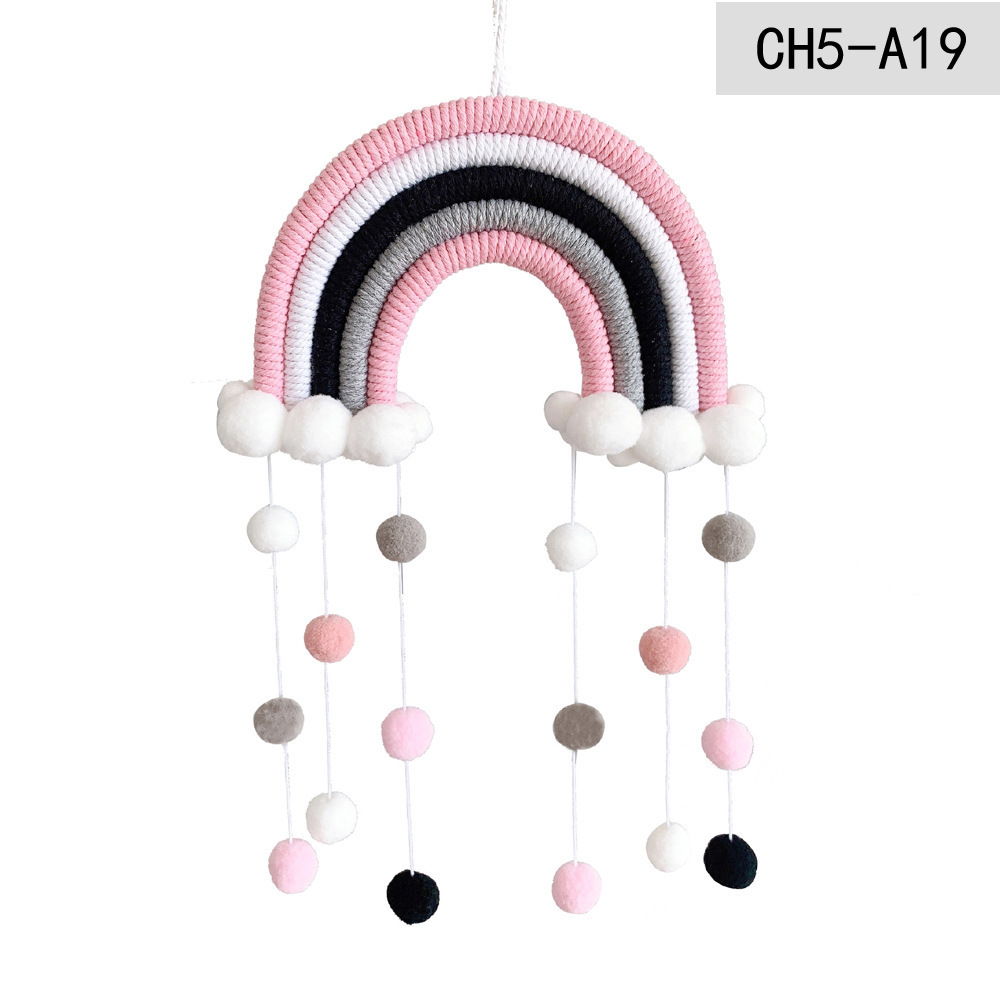 Cloud hanging wall decoration pendants Baby Home Decoration Woven Toddler Gifts Nursery Cute New Wall Woven Decoration