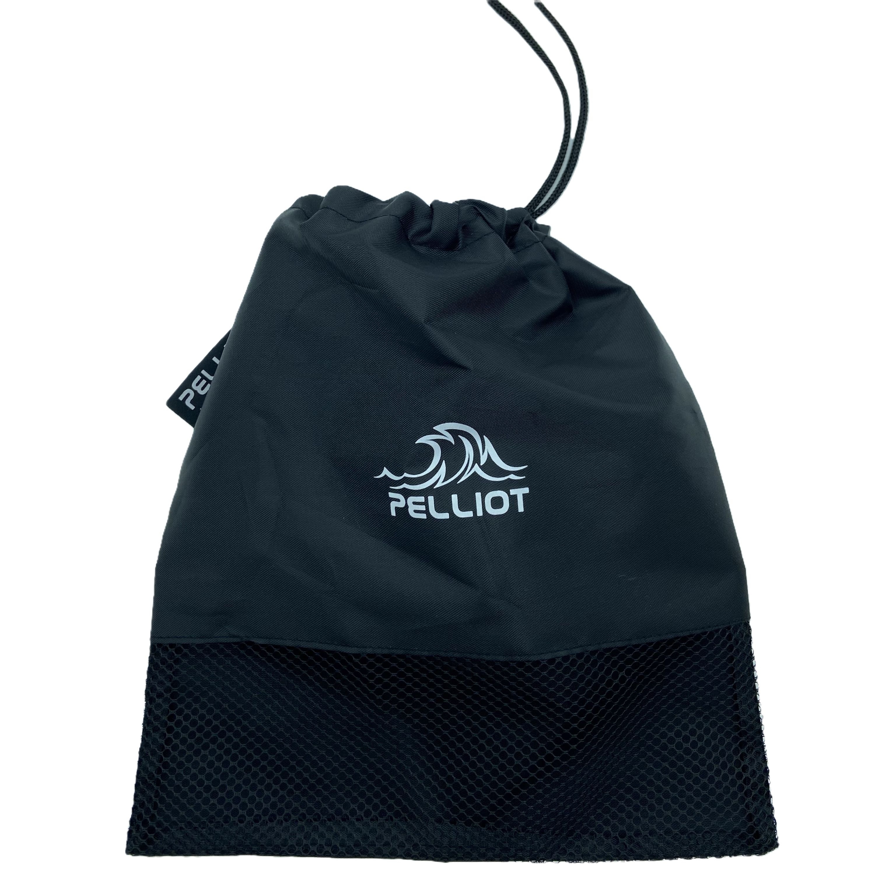 High Quality Custom Printed Polyester Nylon Mesh Bag Drawstring Bag With Single Rope