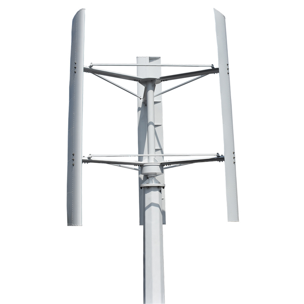 Renepoly Energy 5000W/96-600V High Efficiency and Attractive Vertical Axis Wind Turbine with Low Operating Noise Vawt