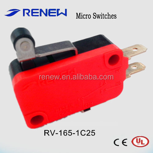 RV-165-1C25 Roller lever type burgess micro switch