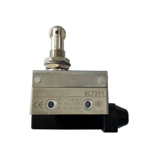 Panel mount roller plunger type limit switch 7311 roller shutter limit switch