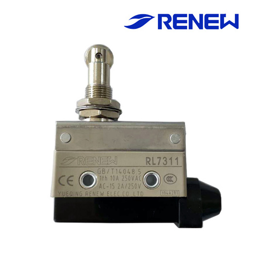 Panel mount roller plunger type limit switch 7311 roller shutter limit switch