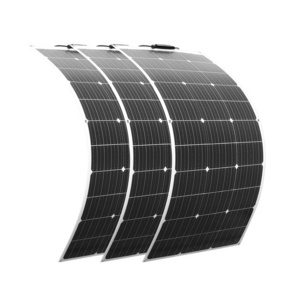 Oem Efficient Pannello Solare Flessibile Flexible Solar Panel 100w For Rv Boat Yacht Station Mono Cells Panel