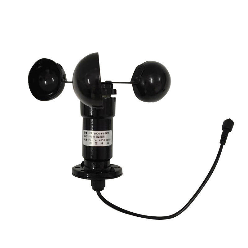 Wind speed and air volume measuring instrument meteorological sensor high precision anemometer three cup anemometer transmitter