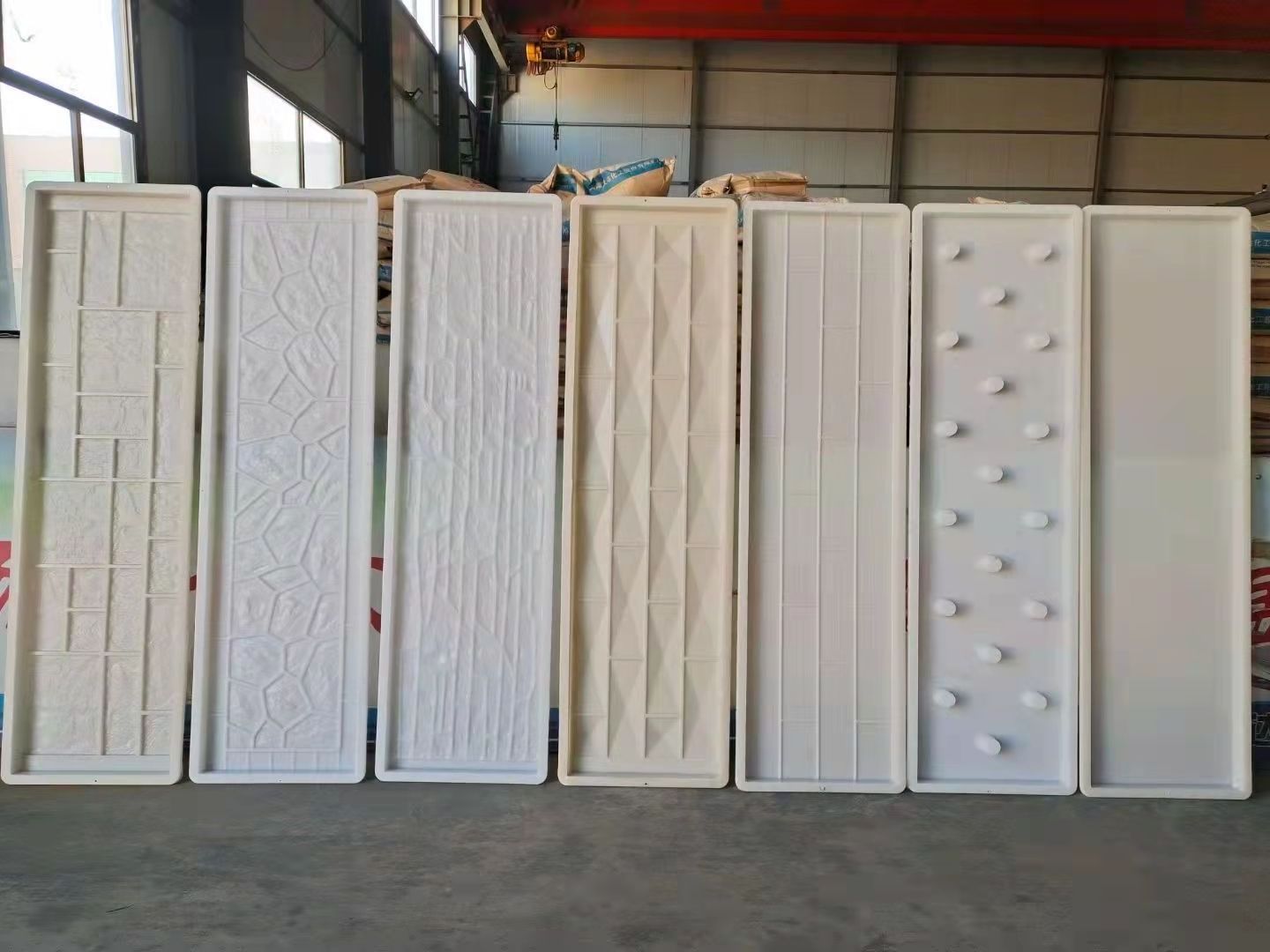 3d light weight concrete wall fence panel moulding corner fiberglass moulds for plastic wall panels for room mold