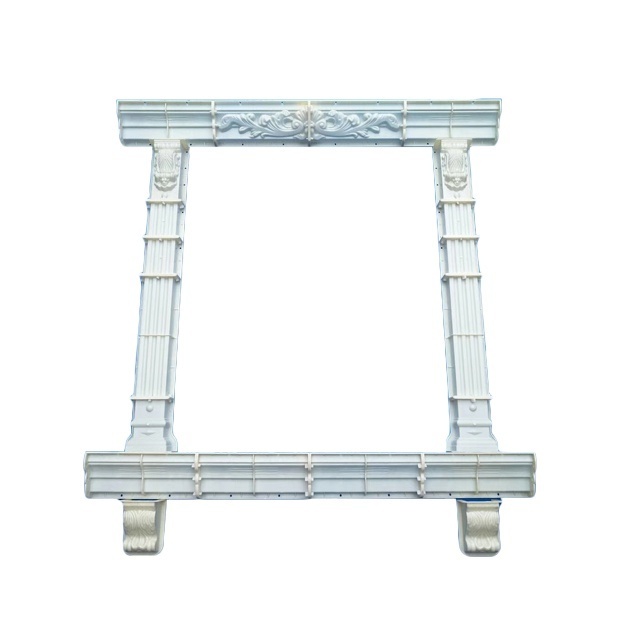 RF high quality outside window round moldings decorative window frame molding for sale