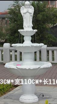 Silicone art flower pot mold human body sculpture fountain molds concrete mold fountain