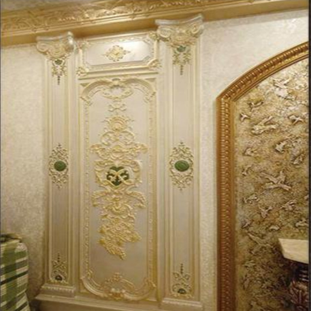 High quality fiberglass material decorative wall panel mold 3d gypsum wall panel silicon mold mold for sale