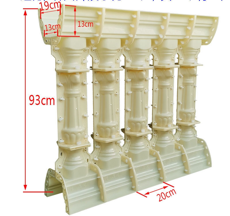 New design concrete baluster mold roman pillar mold balcony column baluster molds for sale mould