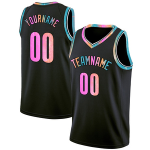 Custom Unique Basketball Shirt Fashion Personalized Printing Basketball Jersey Outdoor Game Training Vest for Men/Youth