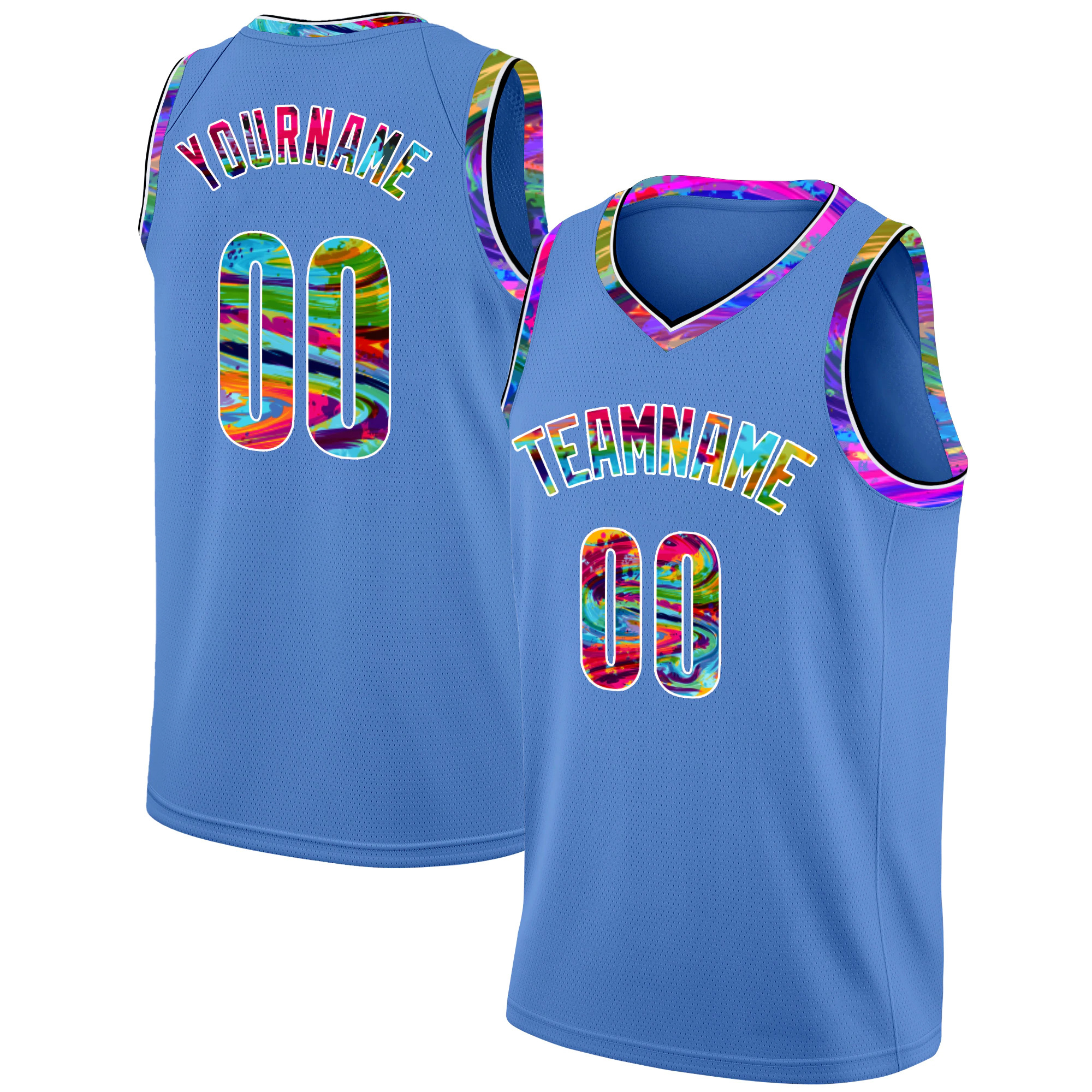 Custom Unique Basketball Shirt Fashion Personalized Printing Basketball Jersey Outdoor Game Training Vest for Men/Youth