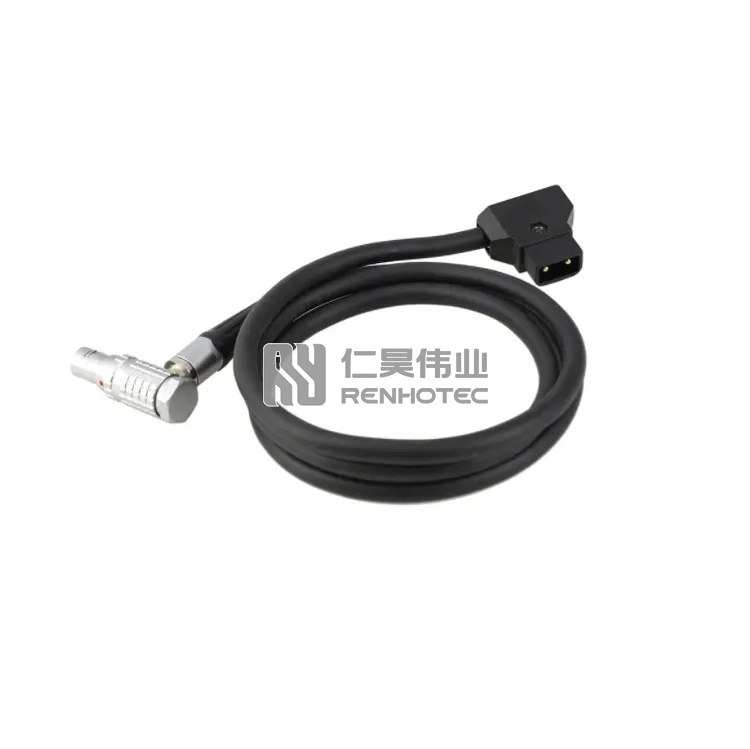 Hot Sale D Tap Cable 2pin Male Female to FGG Plug Connector for Teradek ARRI RED Camera