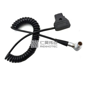 Hot Sale D Tap Cable 2pin Male Female to FGG Plug Connector for Teradek ARRI RED Camera