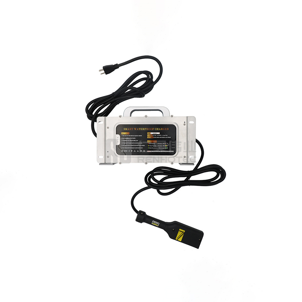 Waterproof IP67 LED indicator Ebike Lifepo4 18A Dc To Dc Charger Lithium Ion Battery Charger