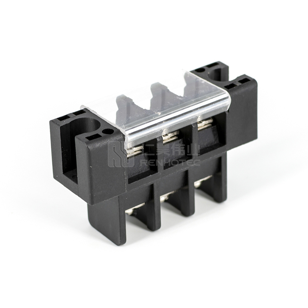 Tc Series Fixed Terminal Blocks Automotive Wire Connetcors Electric Barrier Screw Terminal Block