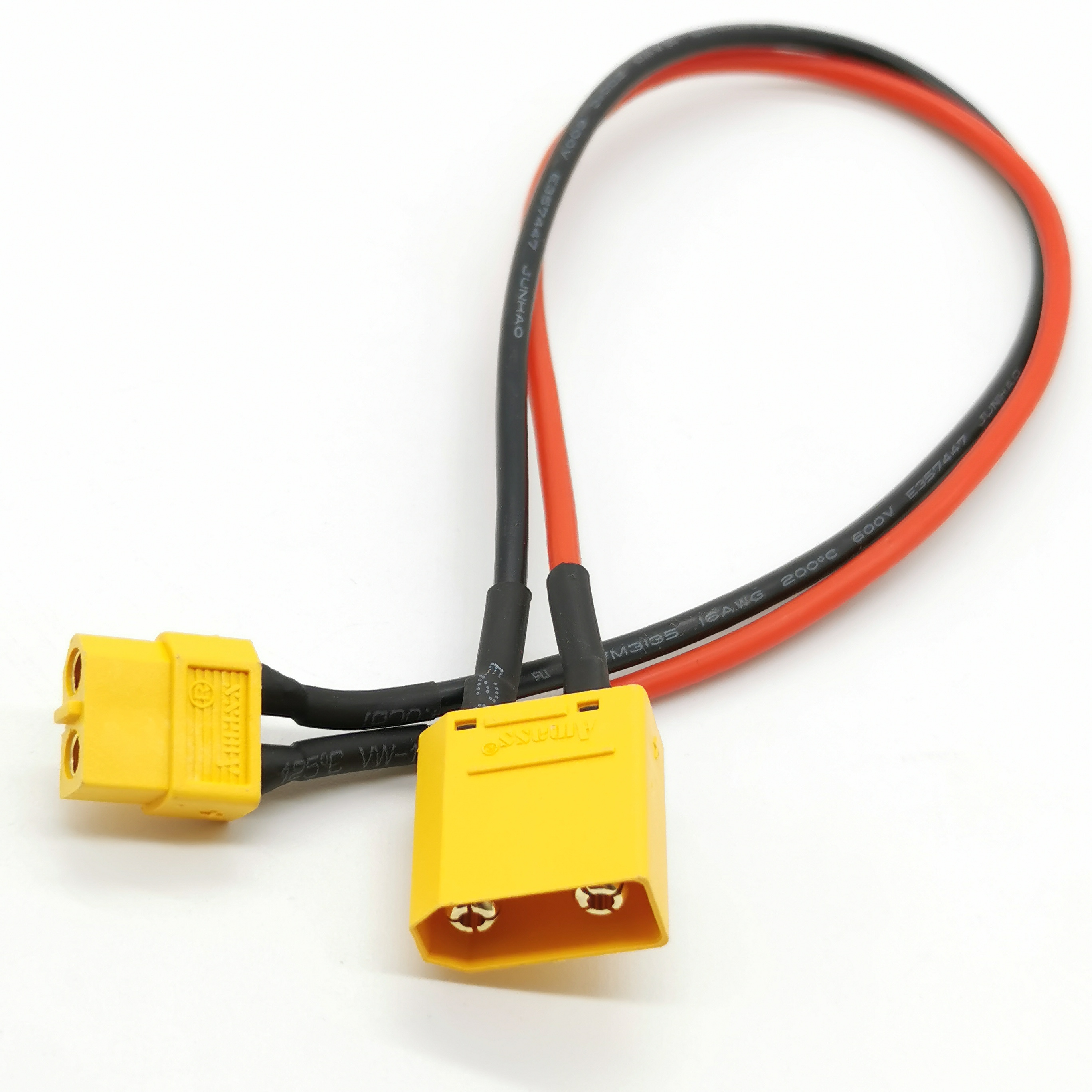 Amass XT60 Plug XT30 XT90 Connector With High Strand Silicone Cable AWG12 14 16 for Li-ion Battery Charger