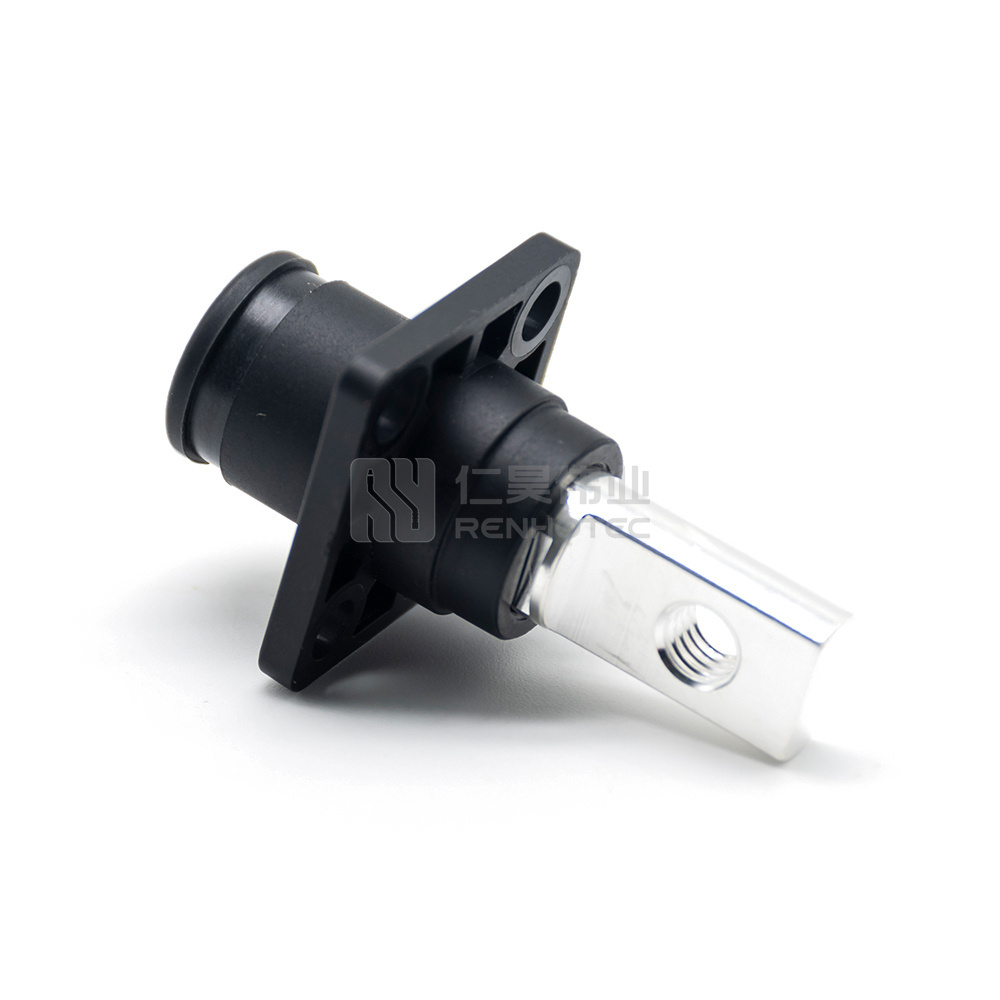 Energy Storage Power Connector Single Core Plug 200A Right Angle