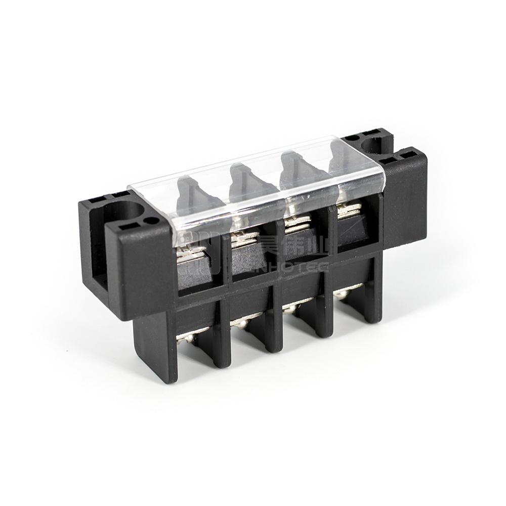 Tc Series Fixed Terminal Blocks Automotive Wire Connetcors Electric Barrier Screw Terminal Block