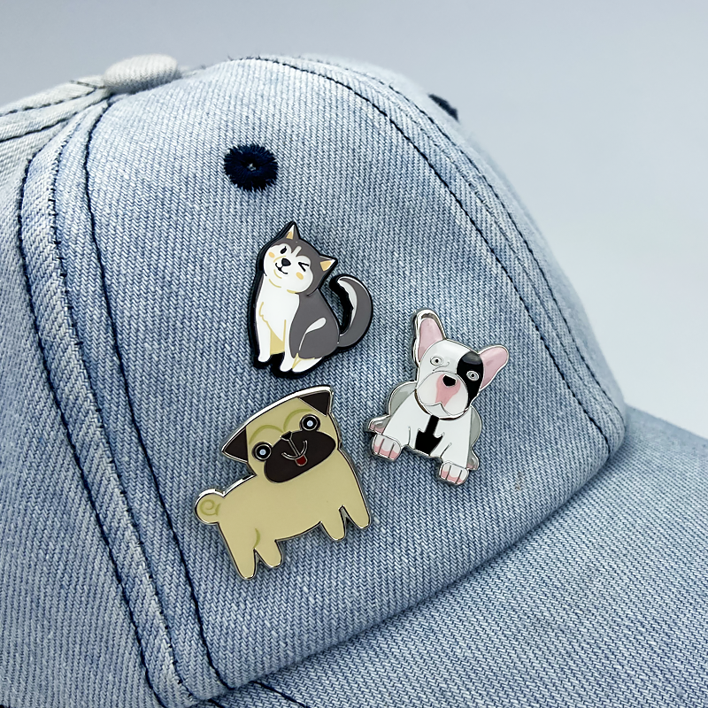 Manufacturer Lovely Cartoon Anime Pins Custom Pins Metal Logo 2d 3d Soft Hard Enamel Pin for Hat Clothing