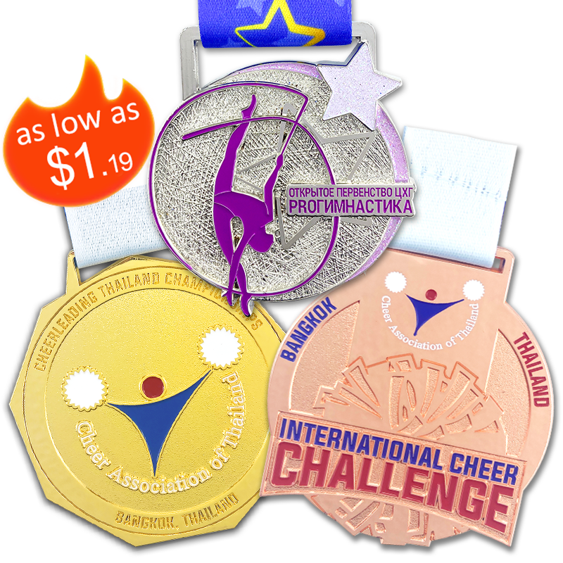 New Arrival Medal Custom Design Award Dance Competition Winner Medals Zinc Alloy Enamel Metal Medals