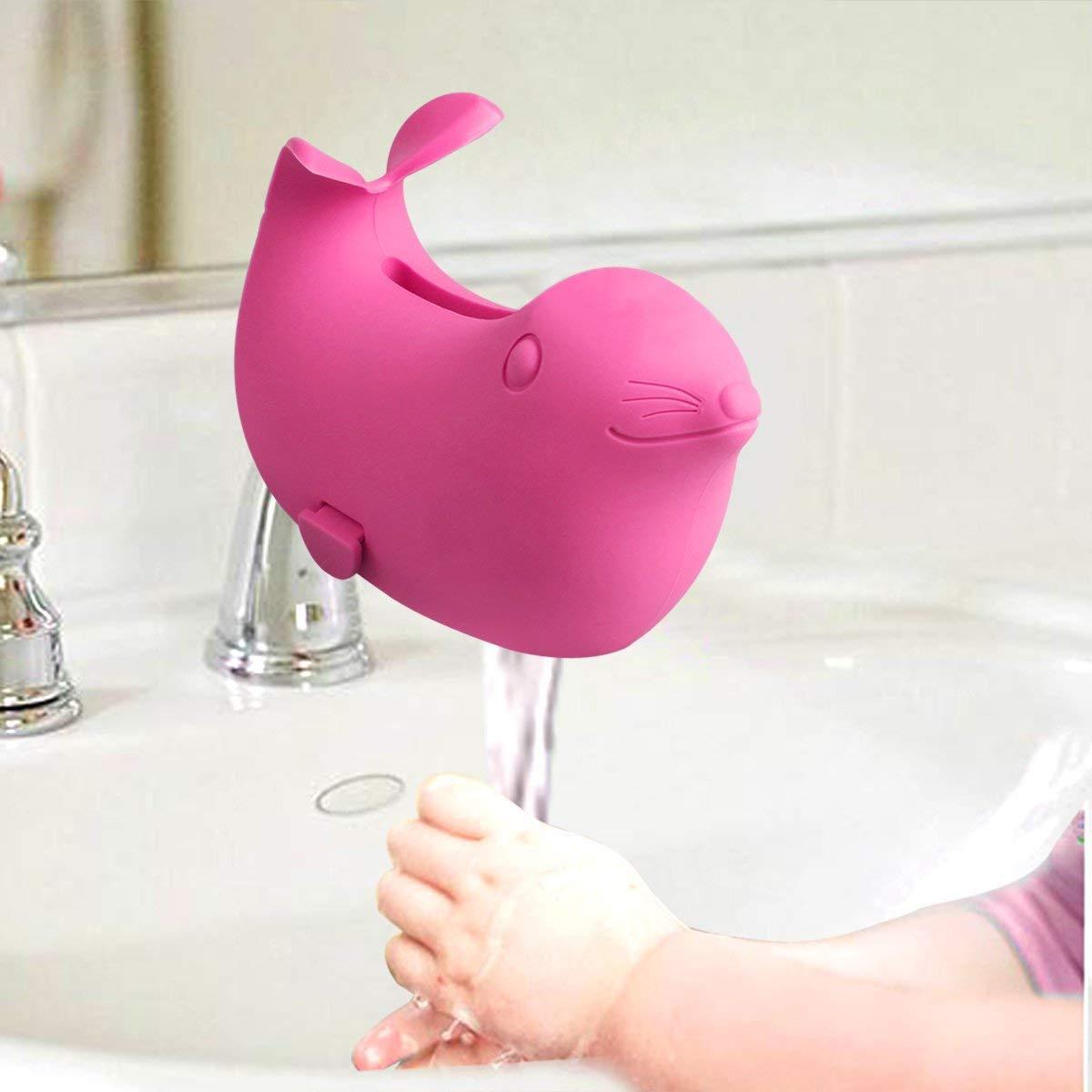 Baby safety bathroom accessory silicone bath faucet cover safety guard baby bath spout cover