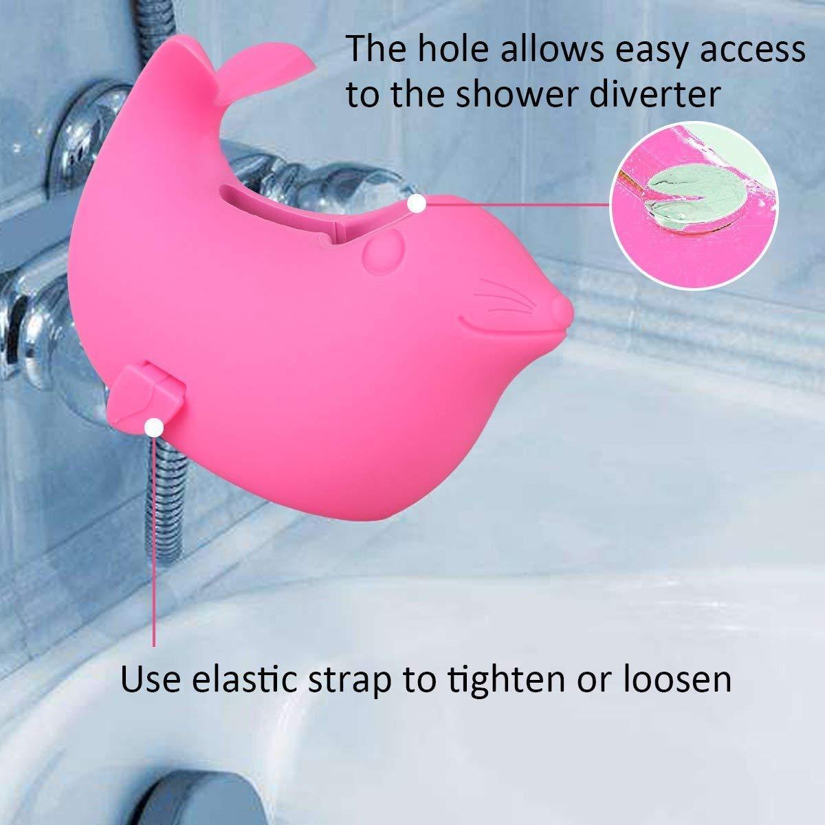 Baby safety bathroom accessory silicone bath faucet cover safety guard baby bath spout cover