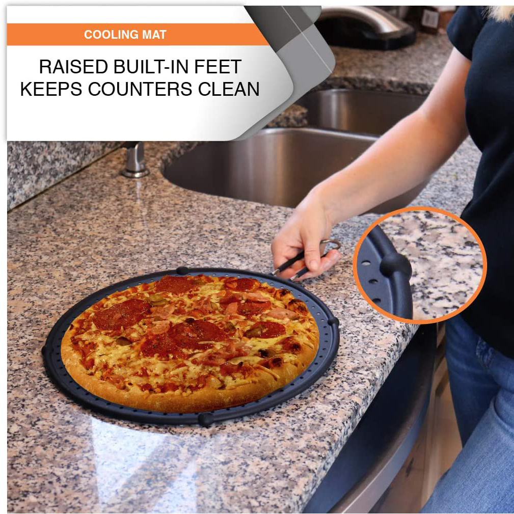 Kitchen Tools Grease Screen for Frying Pan cover silicone splatter screen