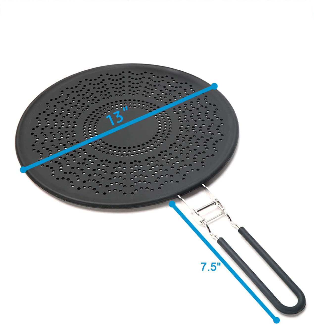 Kitchen Tools Grease Screen for Frying Pan cover silicone splatter screen