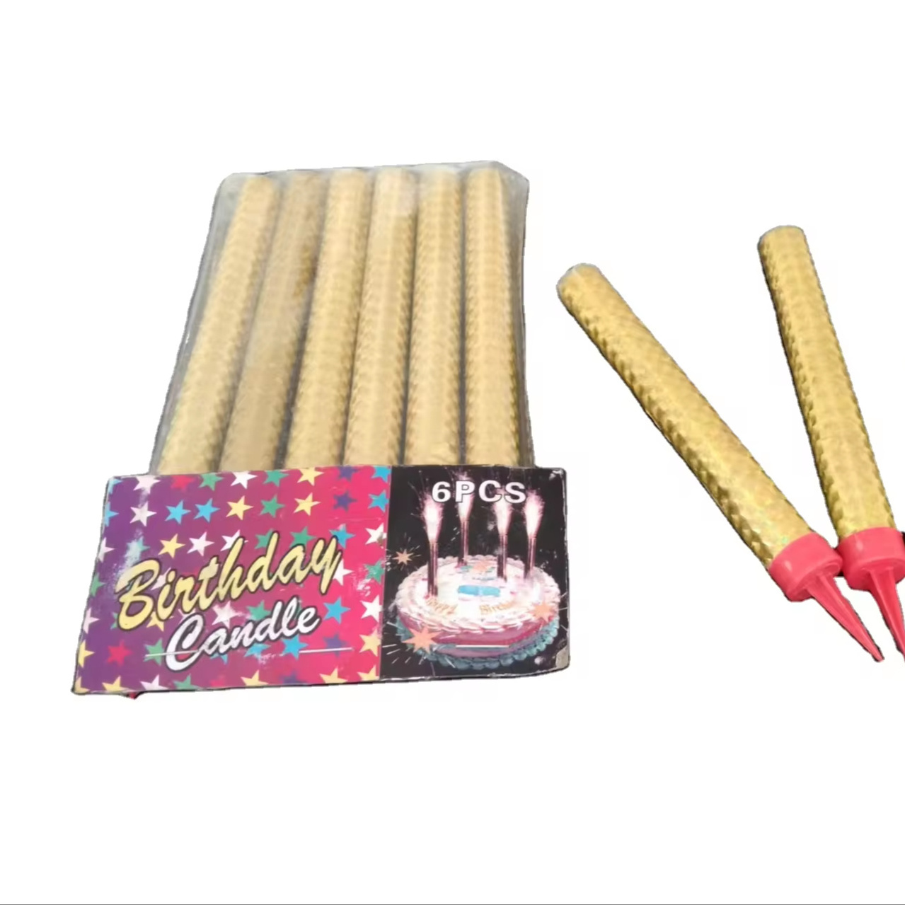 Wholesale birthday cold flame cake fireworks golden champagne birthday fireworks holiday celebrations party supplies