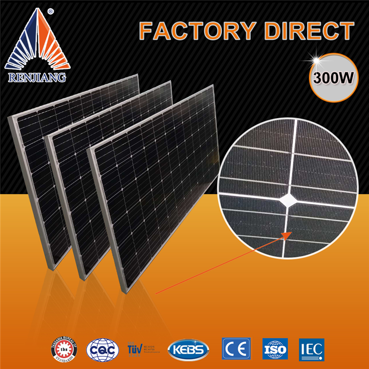 High rise building roof usage 300w 300 watt solar panel price bangladesh/philippines pv monocrystalline solar panel 300w