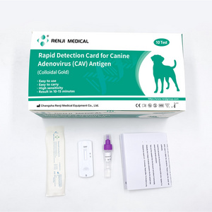 Canine Adenovirus Antigen Rapid Detection Card CAV Rapid Test Kit