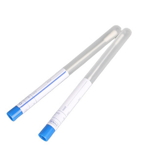 Disposable medical clinical virus sampling test swab stick flocked nasal swab collection kit