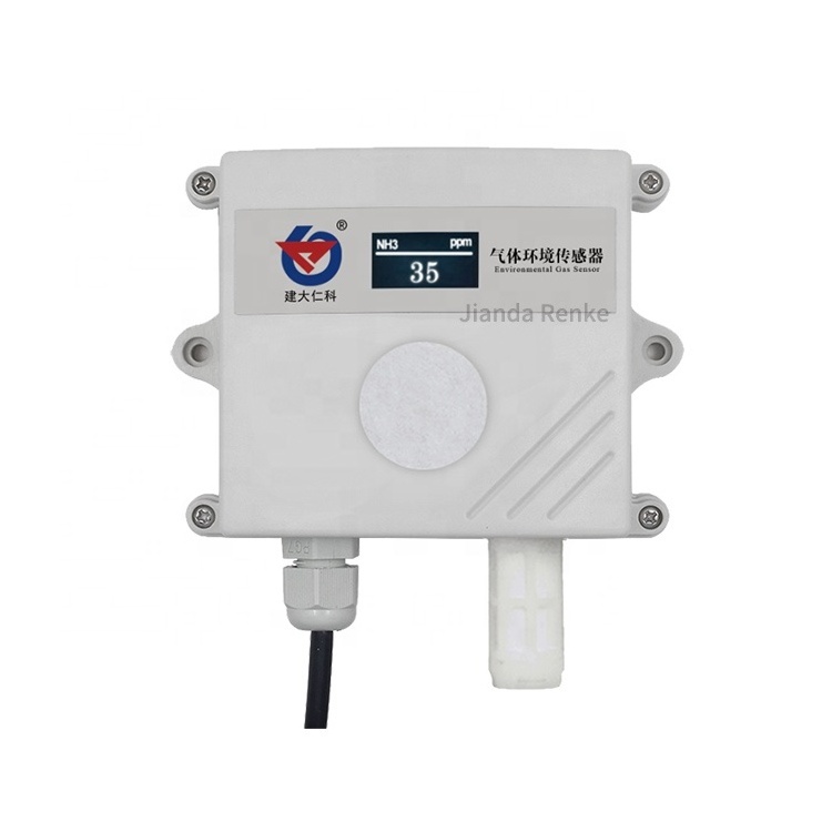 Poultry Farm Digital DC 10~30V Ammonia Sensor 0-50ppm 0-100ppm NH3 Gas Detector with rs485