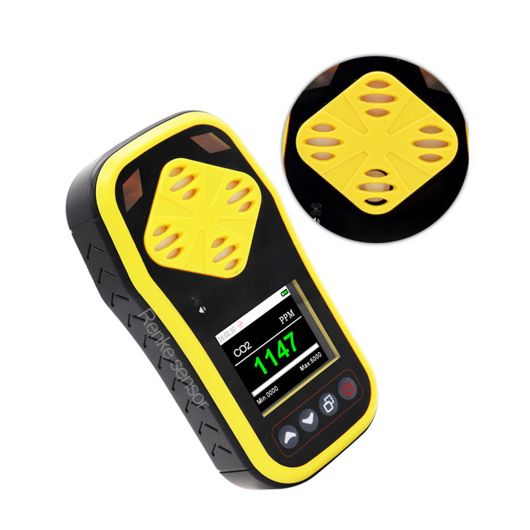 Portable Digital Meter CO2 Concentration Sensor 0-5000ppm Carbon Dioxide Detector CO2 Monitor with Data Logger