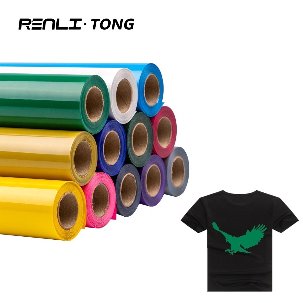 Heat transfer vinyl PVC with Sticky Series iron on vinyl heat press thermoflex plus Transfer Film 50 cm x 25 m