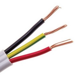 pvc insulated copper electrical wire 2.5mm flat twin and earth electrical cable