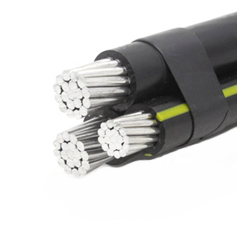 Factory Price Triplex Wire 2 1 6 Aluminum ABC Cable XLPE Overhead Cabl