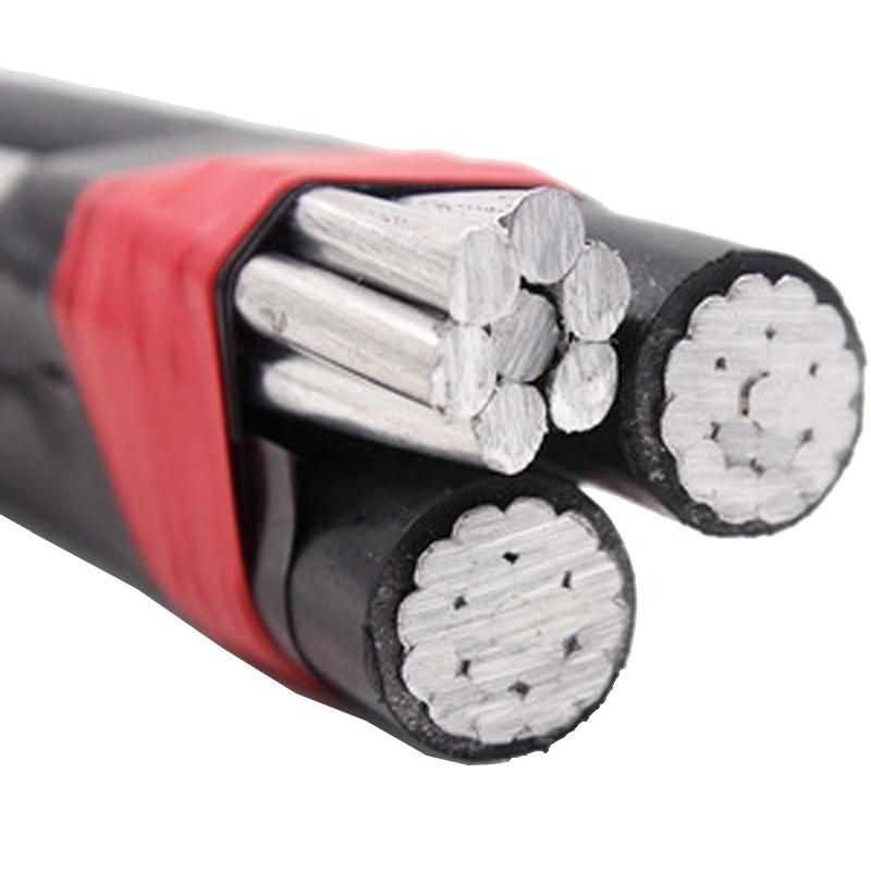 Factory Price Triplex Wire 2 1 6 Aluminum ABC Cable XLPE Overhead Cabl